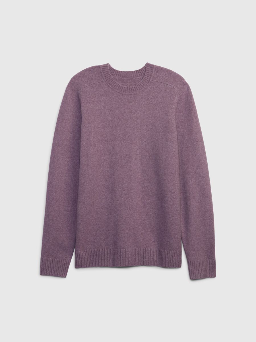 Pullover con scollo rotondo e maniche raglan_0