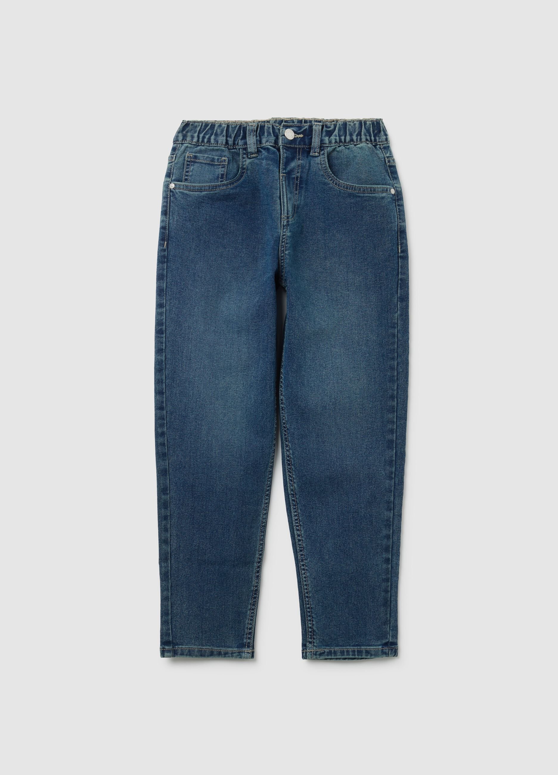 Boy's jeans in comfort fit denim