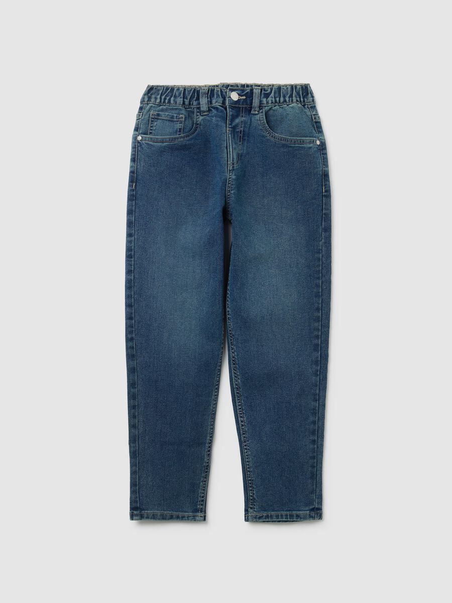 Boy's jeans in comfort fit denim_0