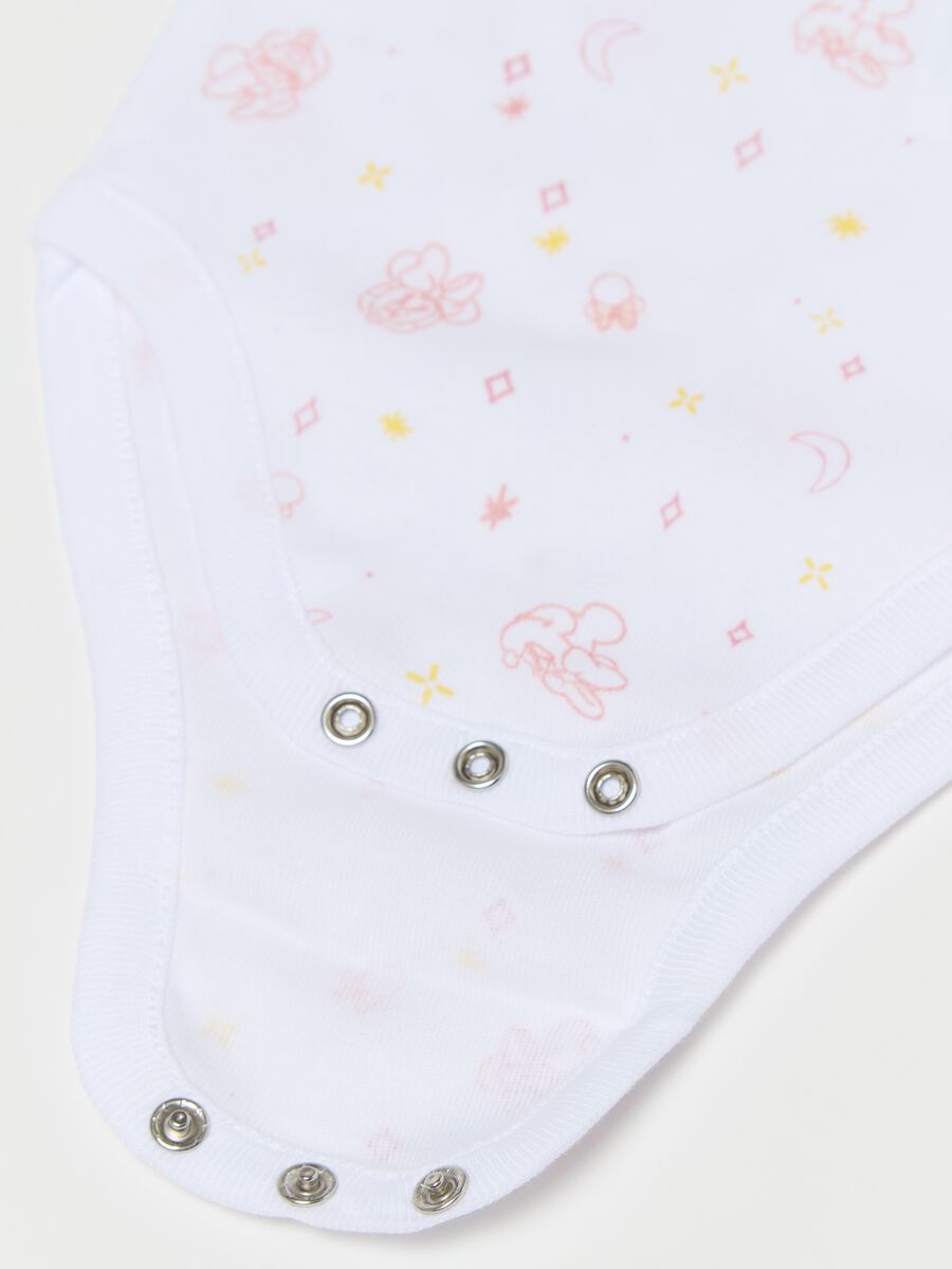 Two-pack organic cotton bodysuits with Minnie Mouse print_2