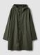 Green regular-fit raincoat with zip_4