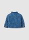 Girls' pure denim cotton jacket with hearts_1