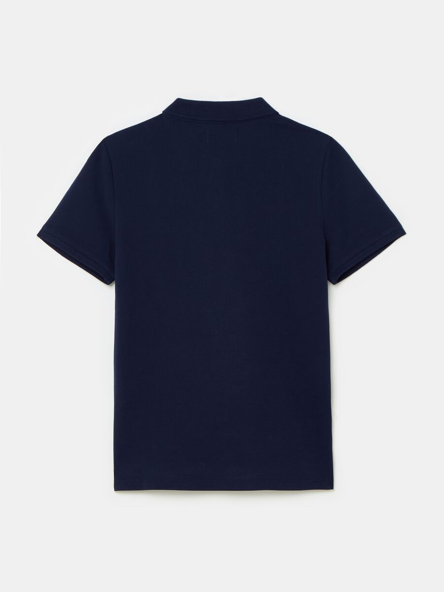 Cotton pique polo shirt_4