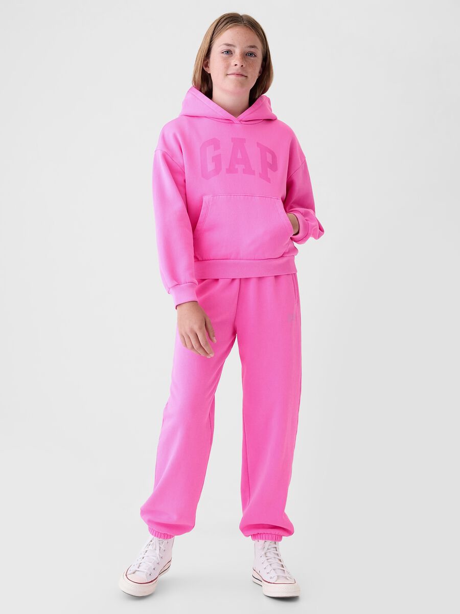 Joggers in fleece_0