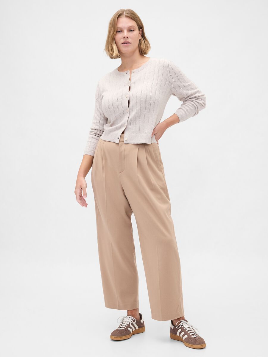 Beige Stretch Trousers_4