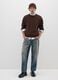 Brown pure cotton jumper regular fit_1