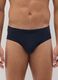 Blue cotton briefs regular fit_1