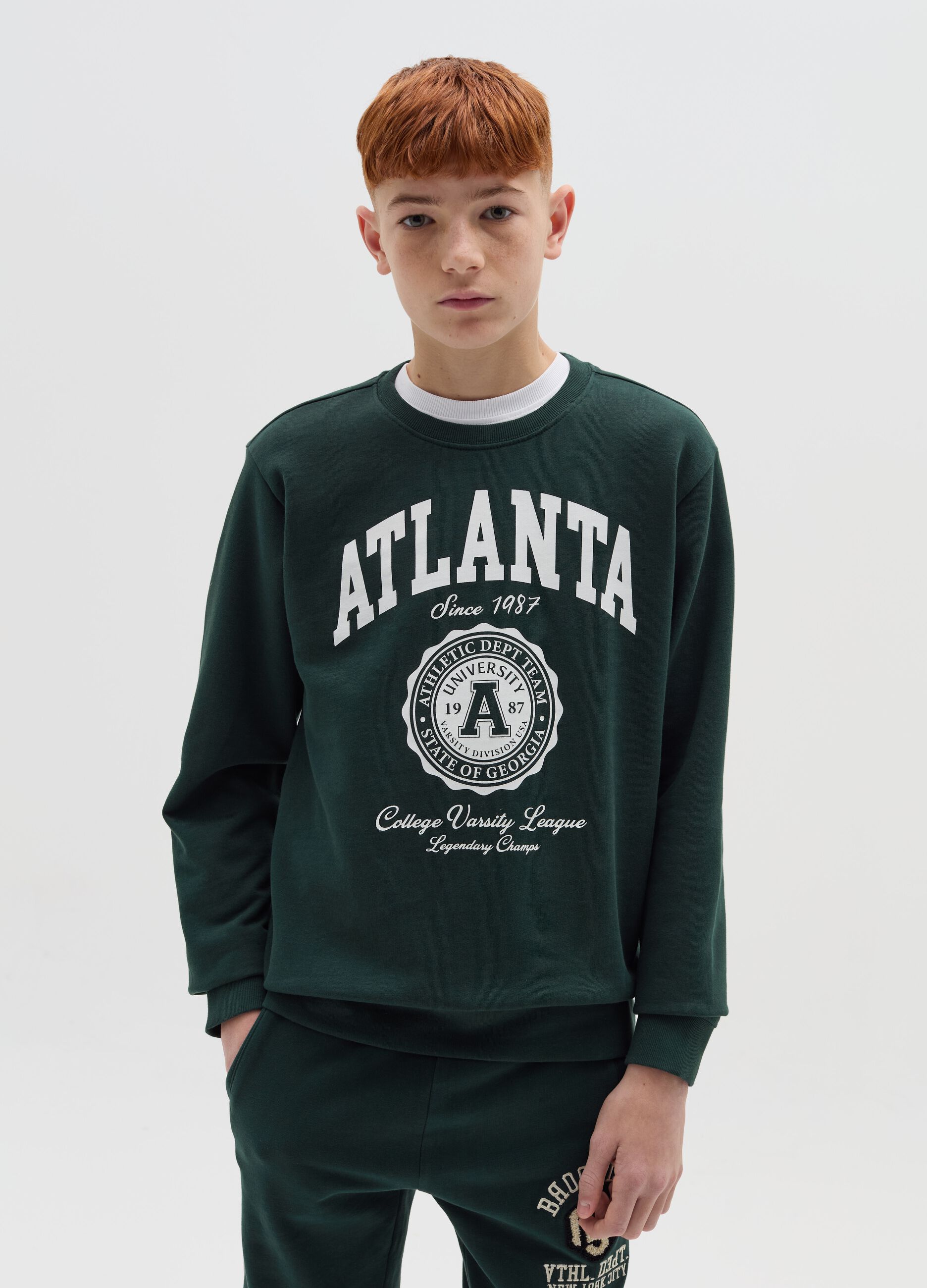Felpe Ragazzo Verde OVS