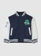 College-motif varsity bomber jacket_0