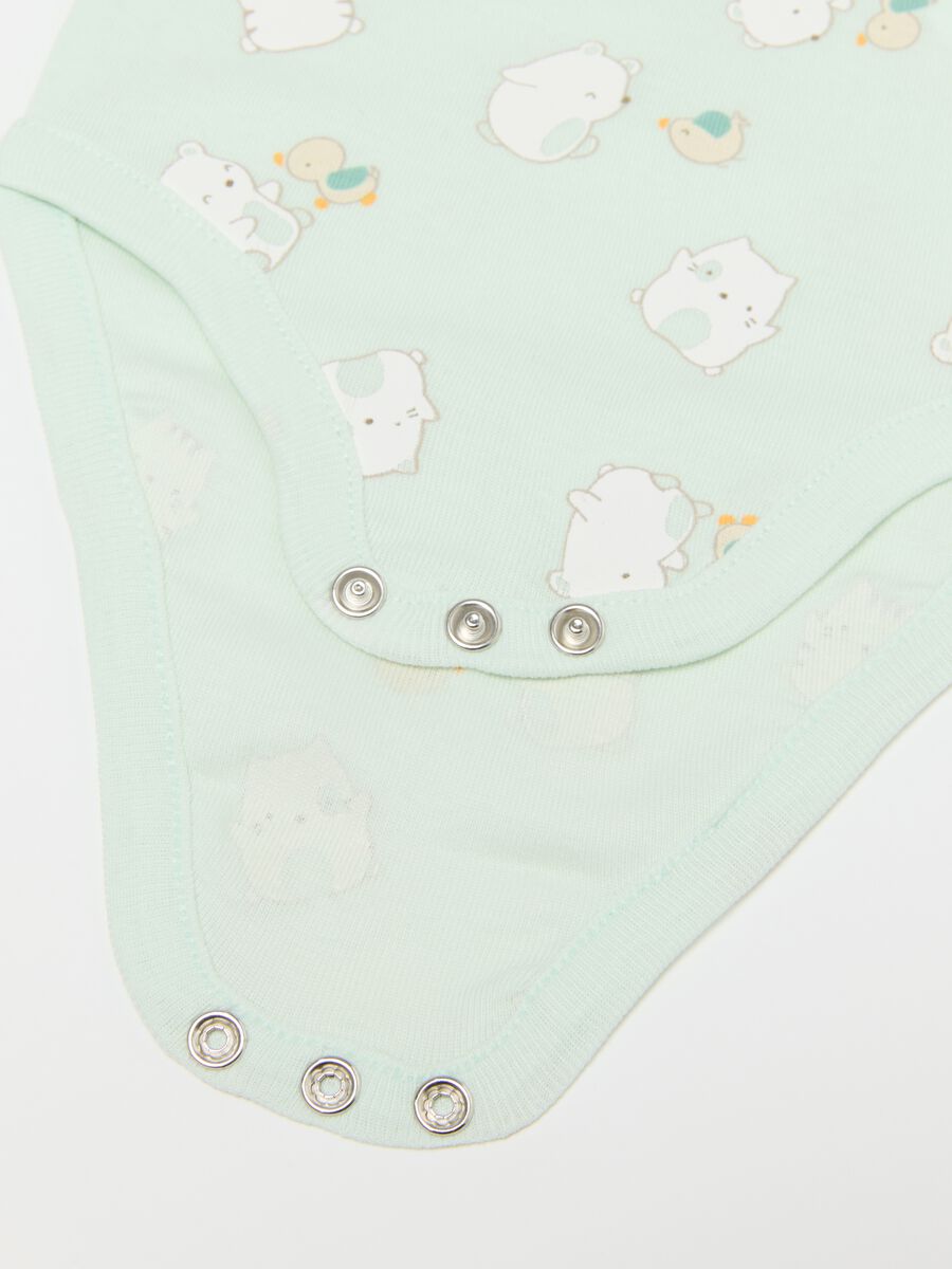 Newborn Multicolour Cotton Bodysuit Tripack_2