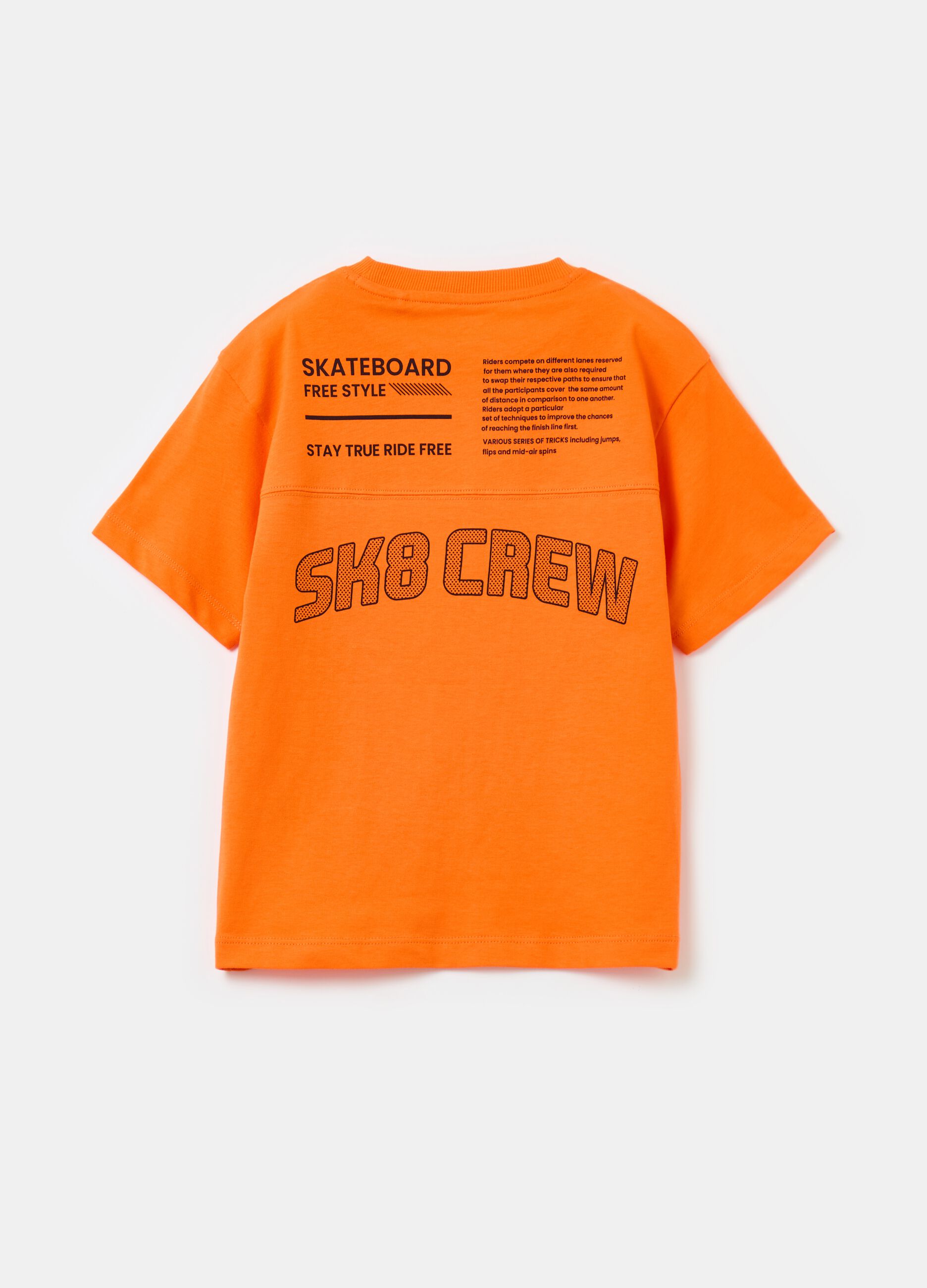 Printed cotton T-shirt