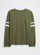 Green Long-Sleeve Cotton T-Shirt_1