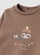 2-pack of light brown and ecru organic cotton sleepsuits_3