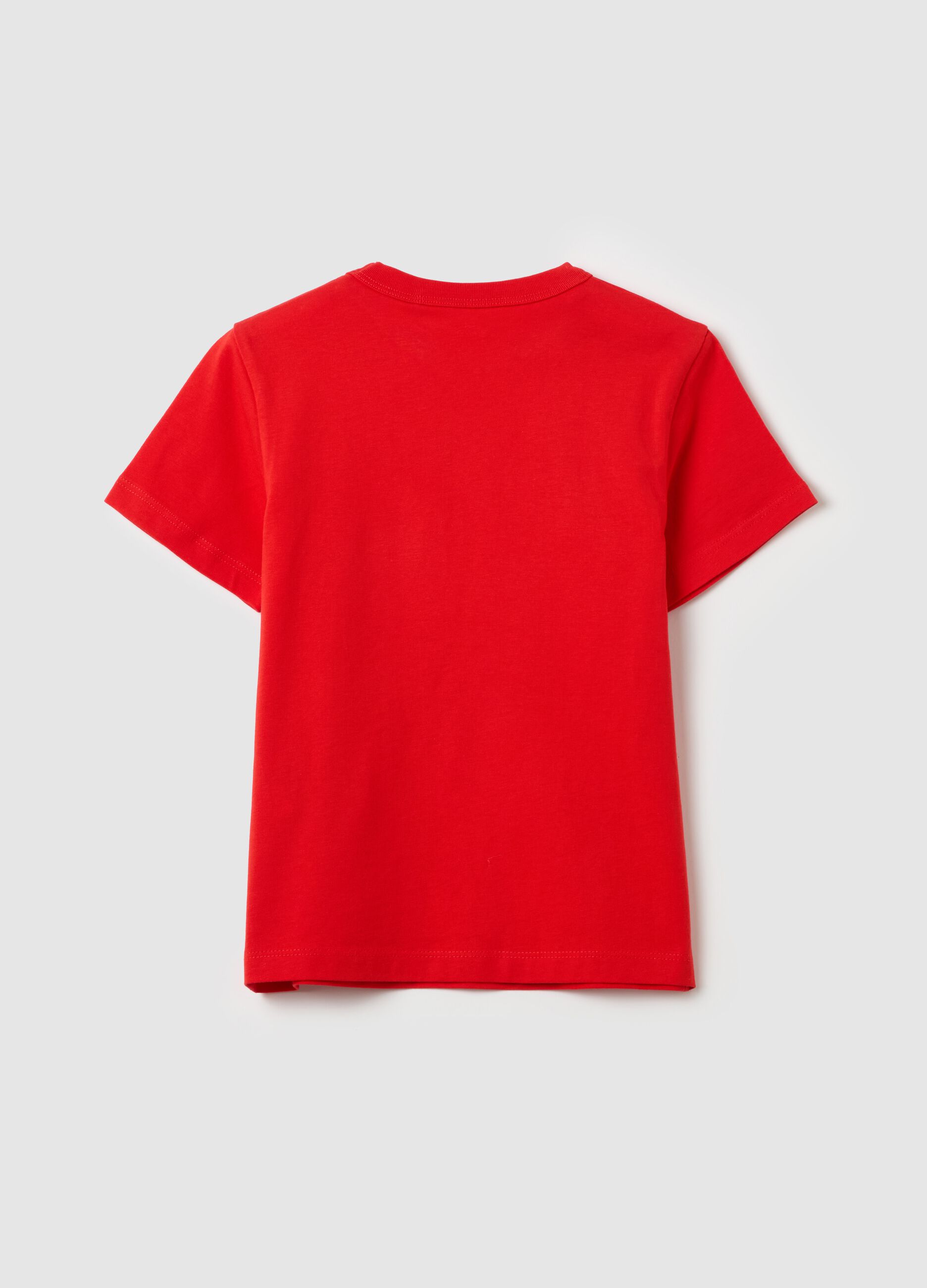 T-shirt in cotone bio tinta unita 
