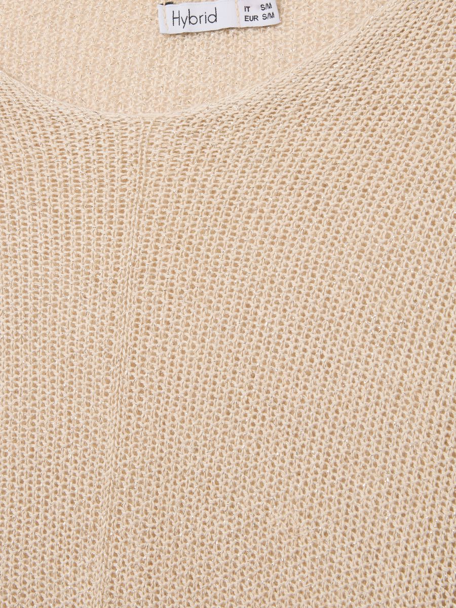 Women's Beige Regular Fit Jumper_5
