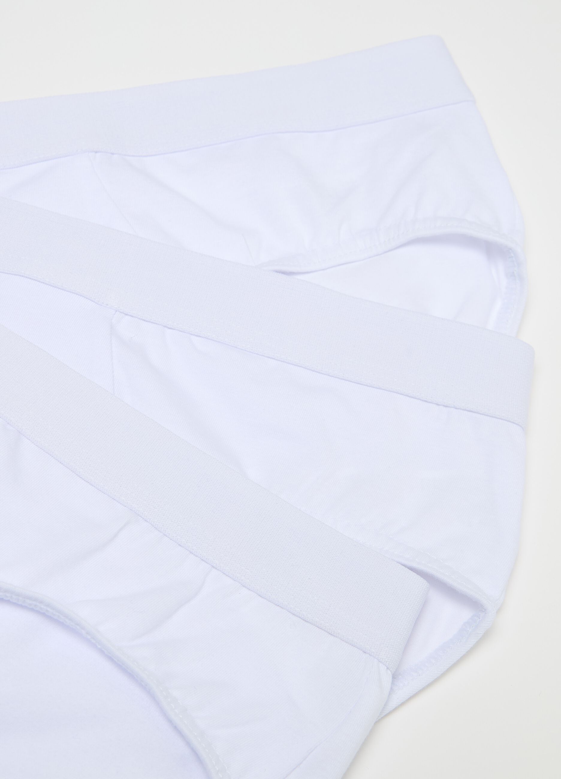Tripack slip in cotone stretch 