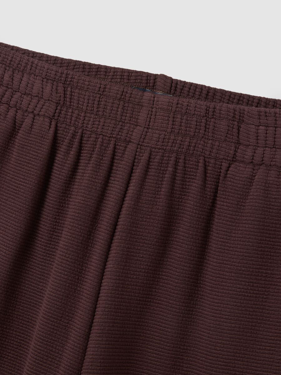 Pantaloni marroni wide leg_5