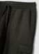 Pantaloni jogger cargo grigi in misto cotone con coulisse regular fit_1