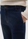 Blue Stretch Cotton Regular Fit Trousers_3