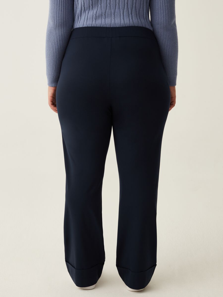 Pantaloni slim fit in jersey Curvy_2