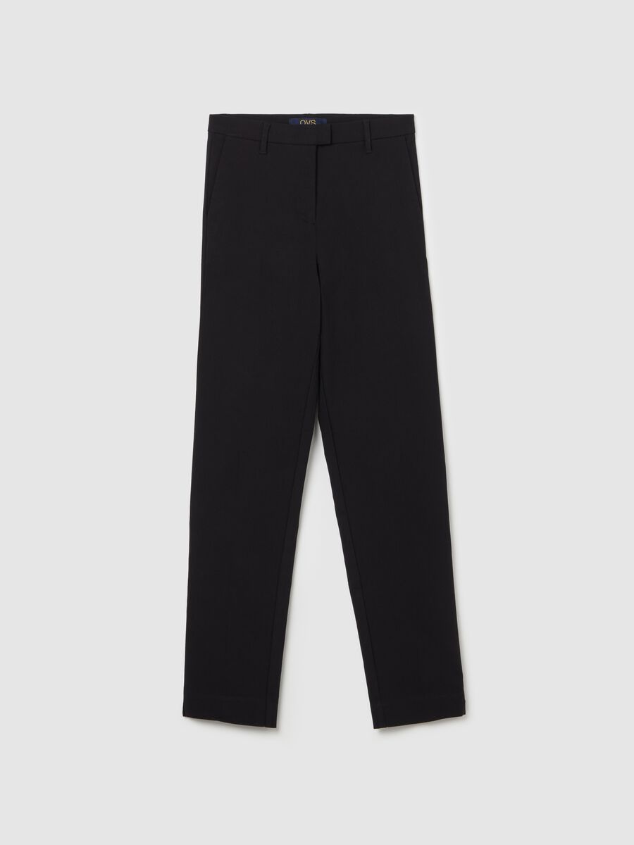 Slim-fit ankle-length chinos_4