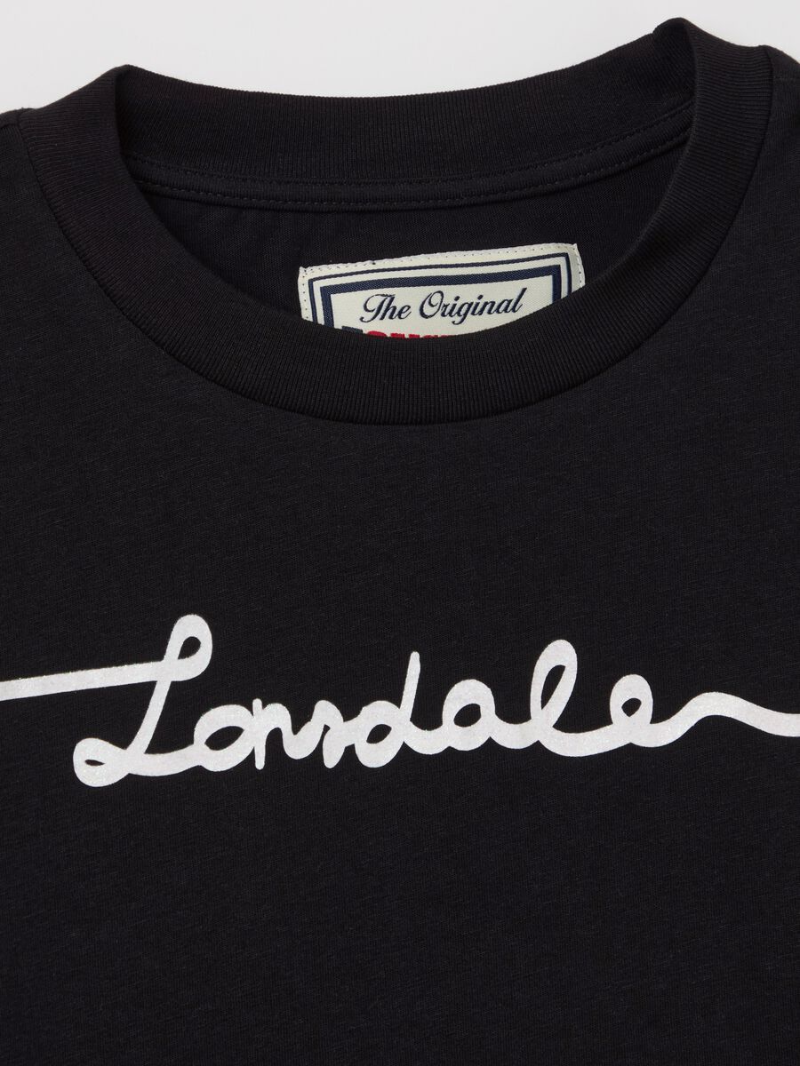 Cotton T-shirt with logo print_5