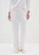 White coral fleece regular fit pyjama trousers_1