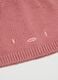Girls' pink pure cotton hat with embroidery_1