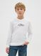 Boy's pure cotton white oversized t-shirt_0