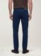 Blue regular-fit stretch cotton twill trousers_3