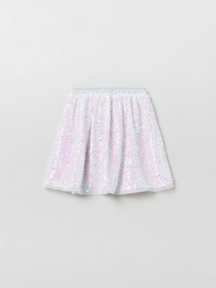 Gonna di paillettes con lurex_1