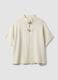 Cardigan beige in misto viscosa con alamari regular fit_0