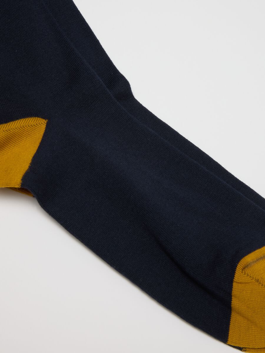 Pack of blue striped long socks_2