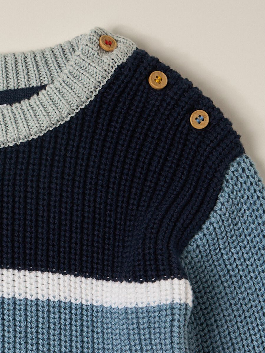IANA newborn boy sweater in 100% cotton_2