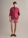 Red swim shorts with geometric print_2