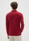 Red regular fit pure cotton polo_1