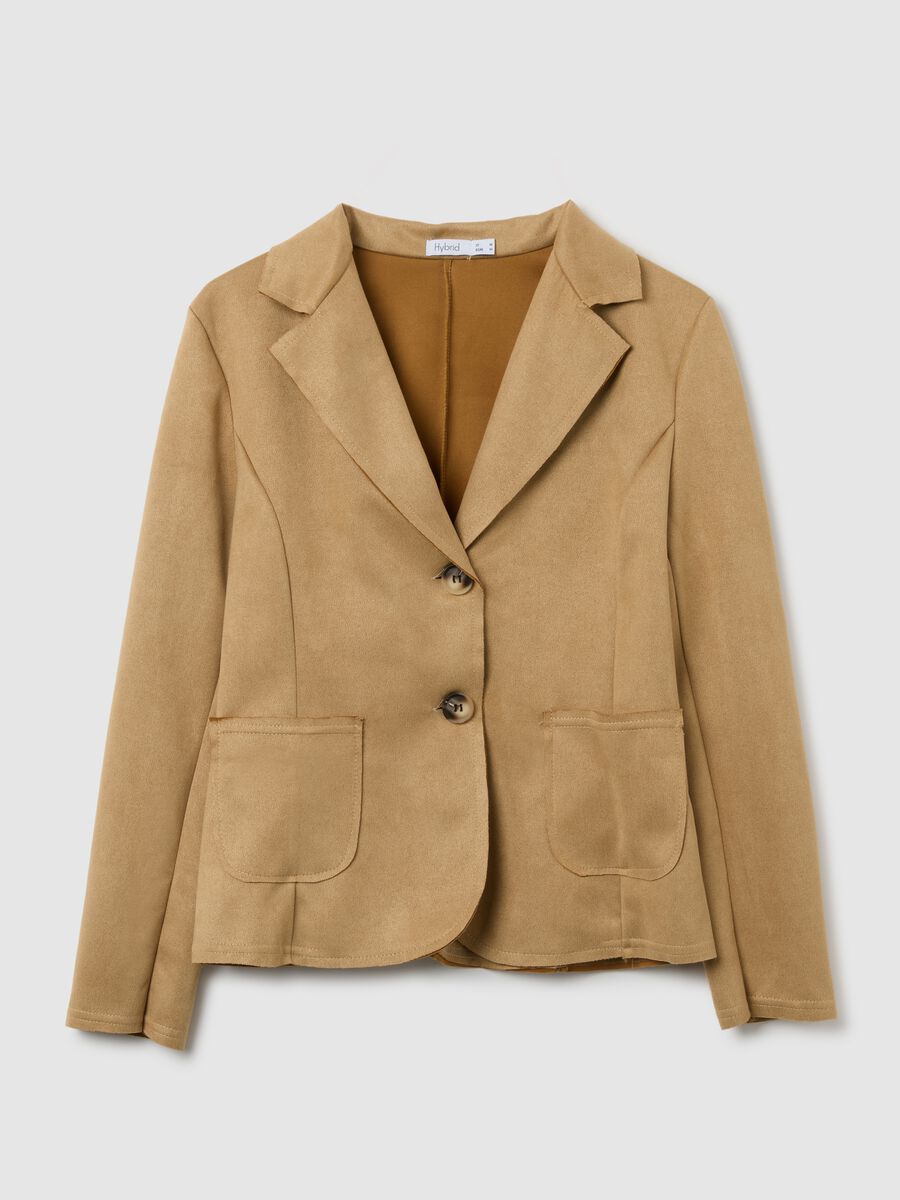 Giacca beige regular fit_4