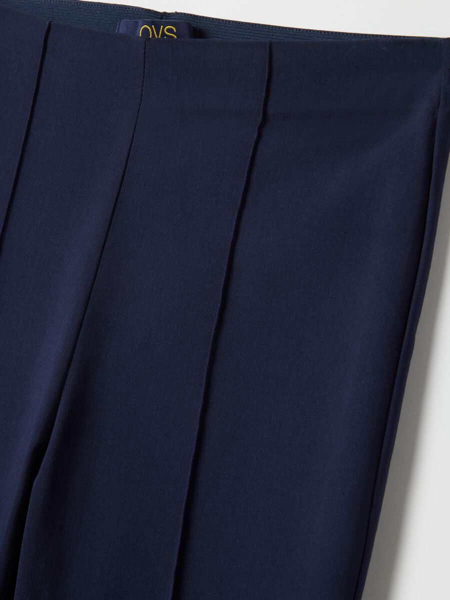 Blue Slim Fit Treggings_5