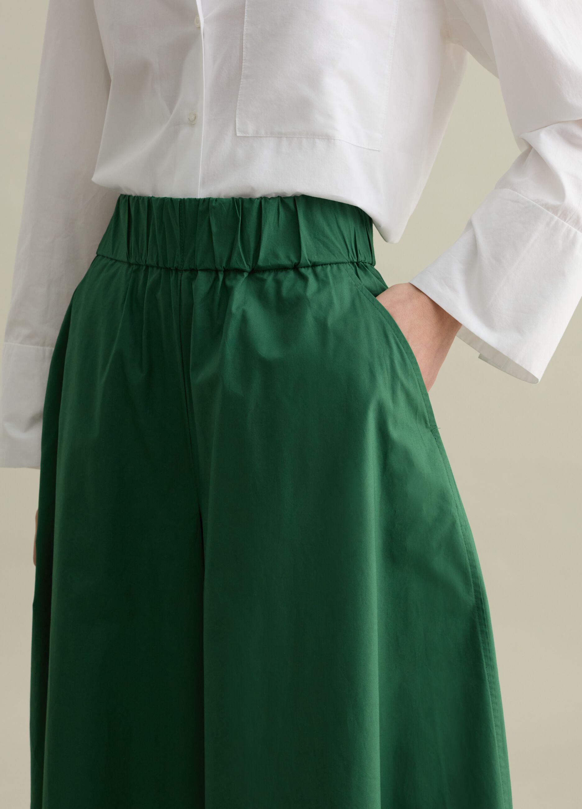 Gonna pantalone in cotone