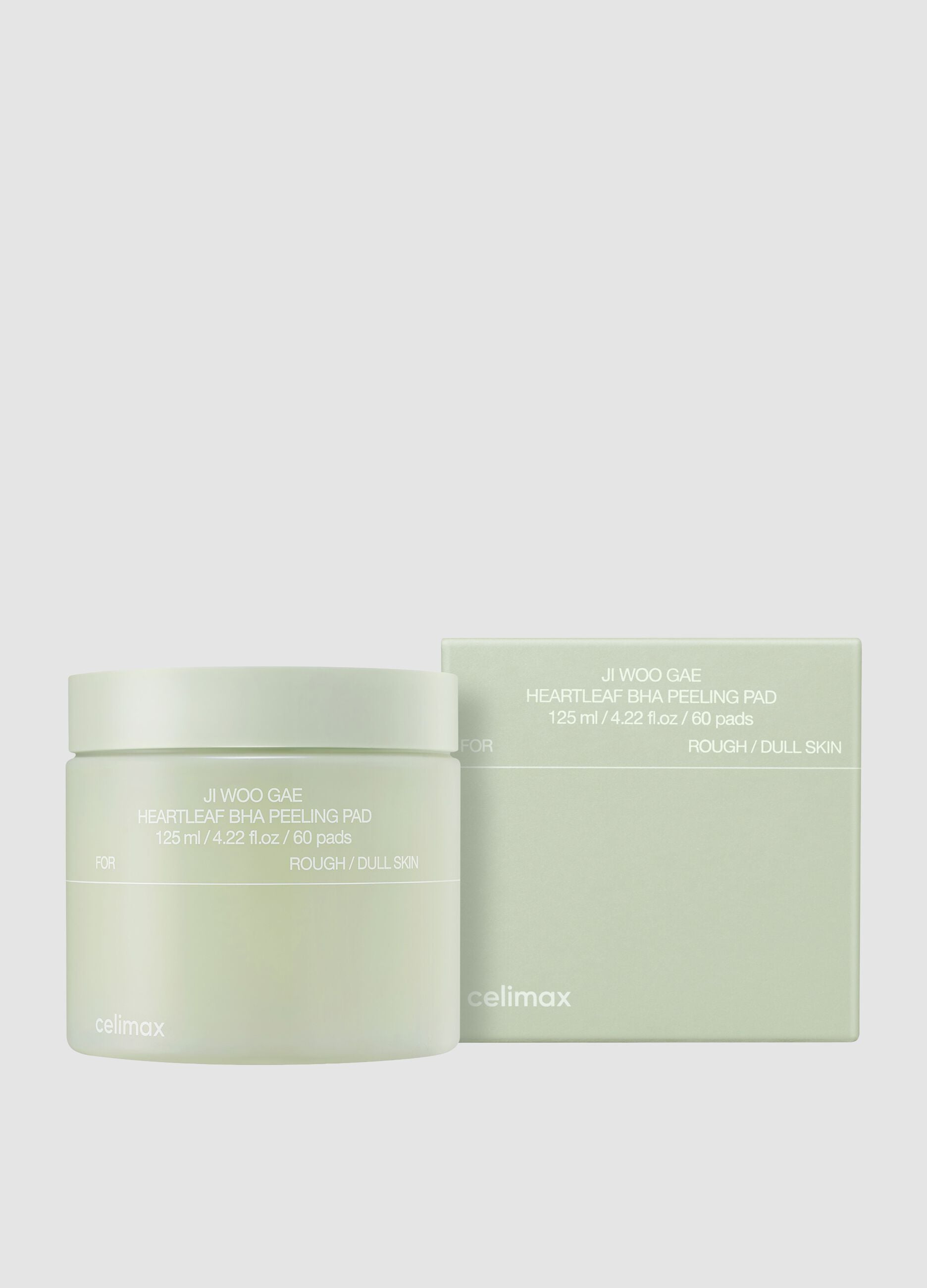 Ji Woo Gae Heartleaf BHA Peeling Pads 60 Pads