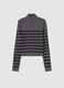 Pullover with striped mock neck_4