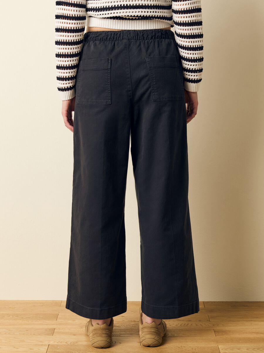 Wide-leg trousers in stretch cotton_3