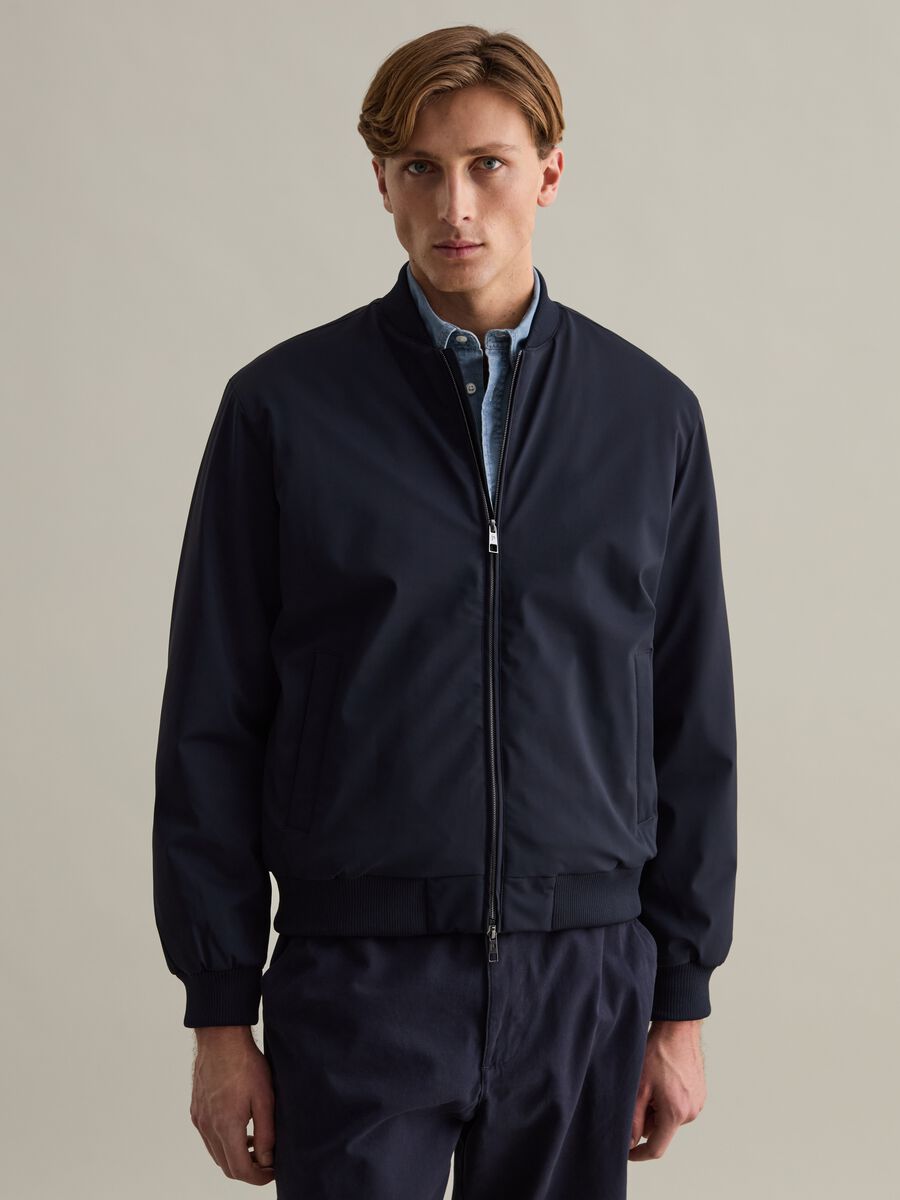 Bomber stretch con zip_0