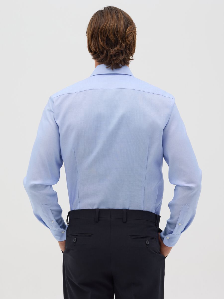 Light blue easy-iron slim-fit shirt_1