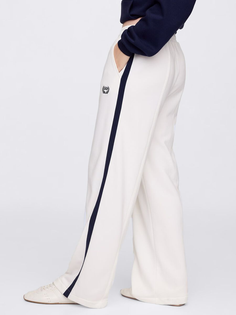 White trousers in cotton blend_3