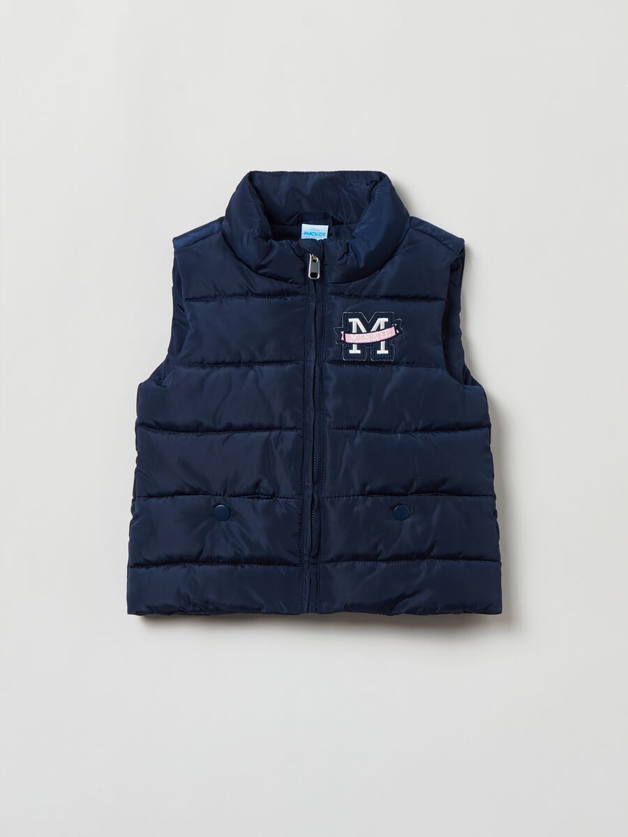 Gilet imbottito con stampa Minnie_0