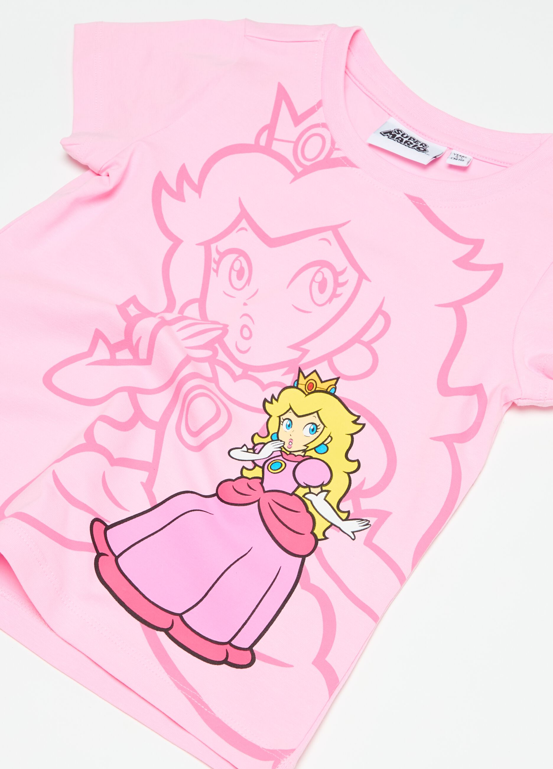 T-shirt with Princess Peach print