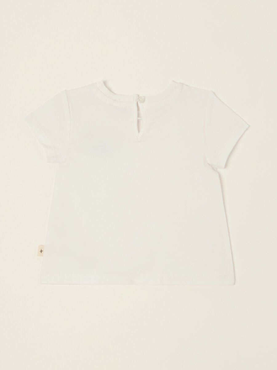 T-shirt in jersey di cotone stretch IANA_1