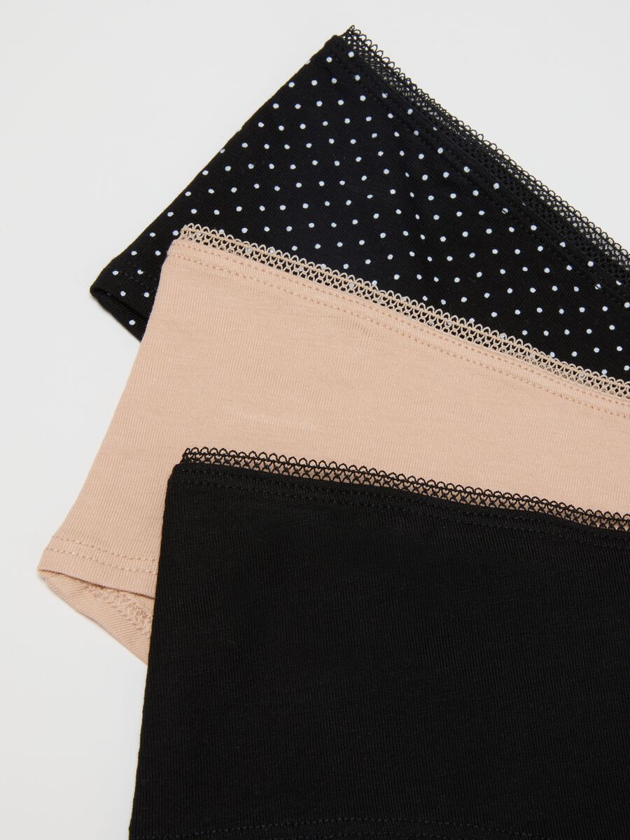 Tripack slip multicolor in cotone elasticizzato regular fit_5