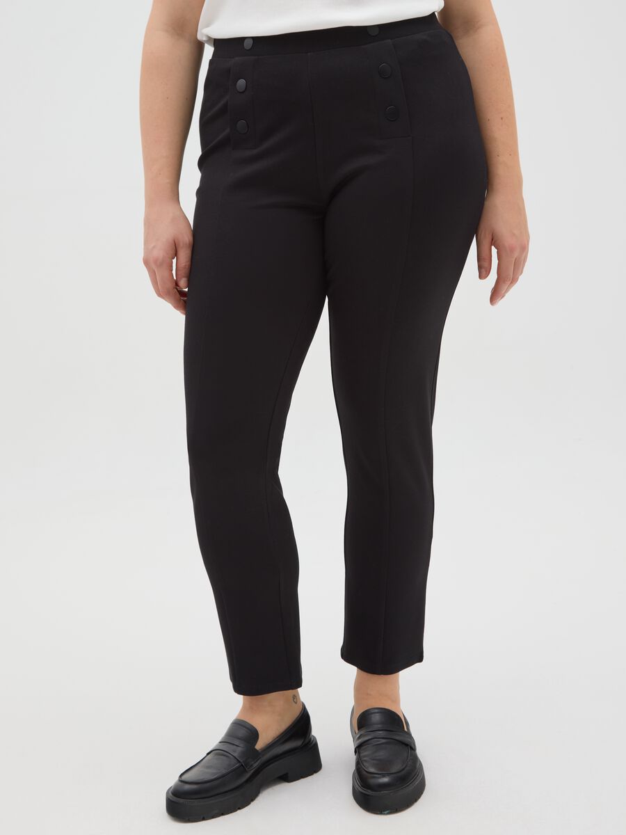 Leggings neri slim fit_1